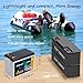 12V 200AH Lifepo4 Battery Built-in 200A BMS and Bluetooth,12V Lithium Battery with 2560Wh,20000+ Deep Cycle Battery Perfect for RV,Marine/Trolling Motors,Solar,Home Energy Storage