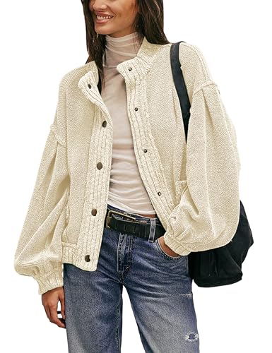 Tiko Miko Cardigan Jacket for Women Loose Fit...