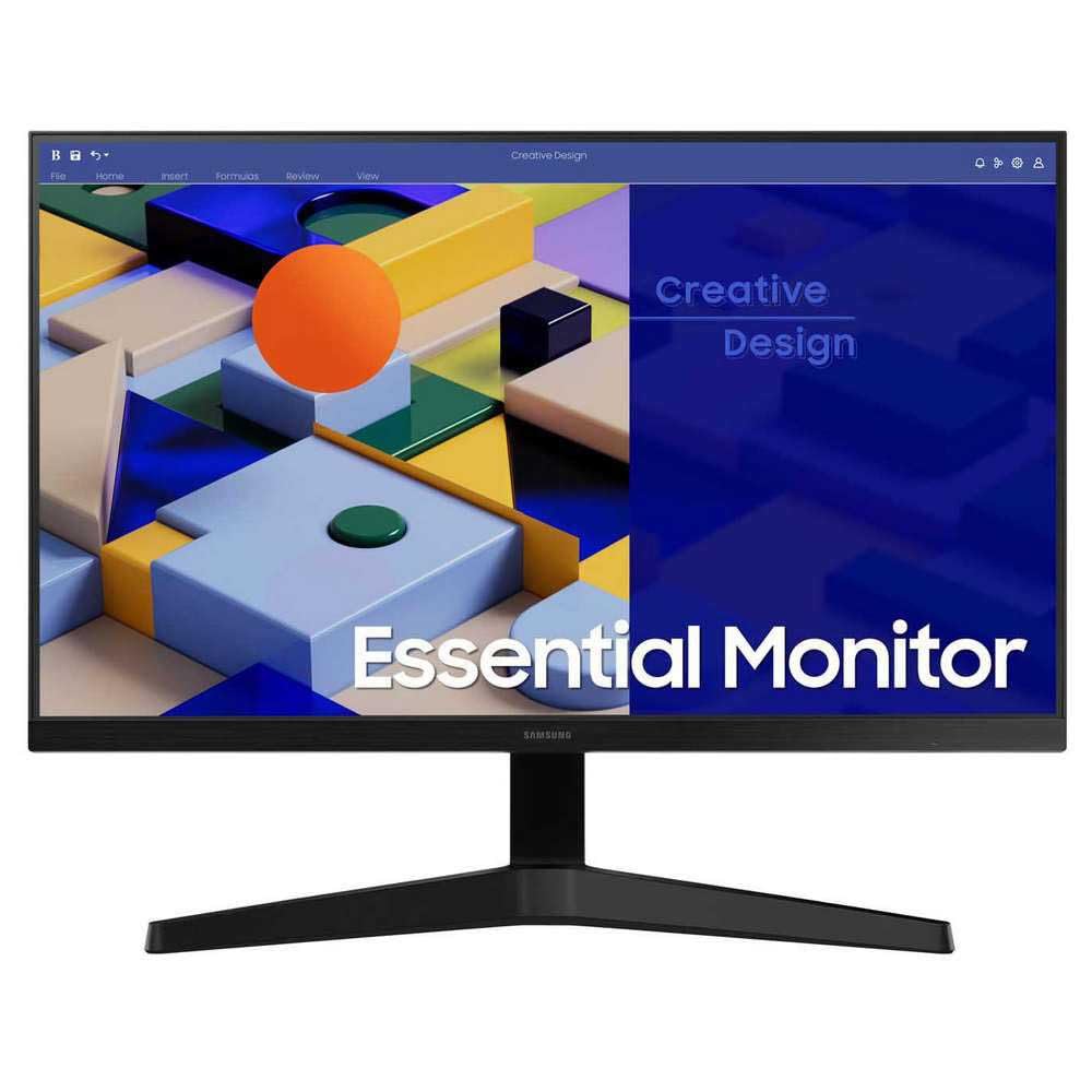 Samsung Ecran PC Gaming S31C 24" 75Hz - 5ms, Dalle IPS, FHD (1920 x 1080), 1000:1, 250 cd/㎡, Eye Saver Mode, AMD FreeSync, HDMI, VGA