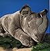 Nashorn liegend 48 cm kuschlig weich