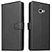 ZRANTU Hülle Samsung A5 2016 Handyhülle mit RFID Schutz, Samsung Galaxy A5 2016 Klapphülle Leder Handytasche, Flip Case Brieftasche Kartenfach/Magnetverschluss Lederhülle für Galaxy A5 2016 (Schwarz)