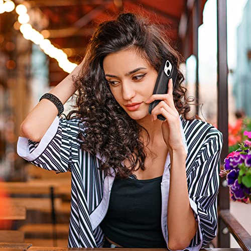 Dkdksip For Iphone 13 Wallet Case (6.1 Inch), [Rfid Blocking] Multi-Function 2 In 1 Detachable Magnetic Case, Pu Leather Zipper Purse With Crossbody Wristlet Strap Card Holder For Iphone 13, Black #TOP5