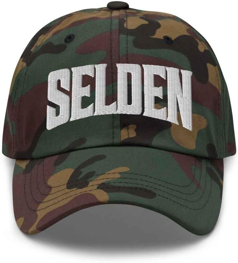 Selden Baseball Cap Selden Dad Hat Kansas KS Hat Embroidered Souvenir