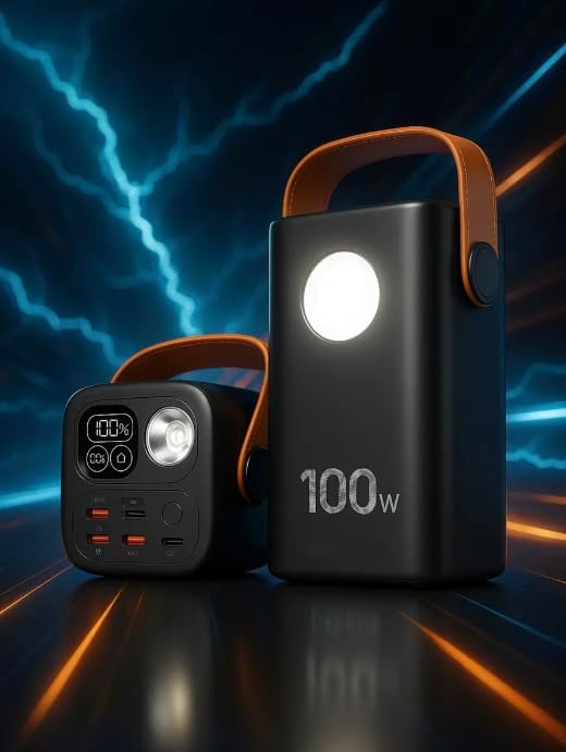 Carregador Portátil Power Bank 60000mAh 100W Ultra Rápido Premium...