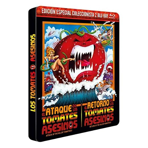 El Ataque de los Tomates Asesinos + El Retorno de los Tomates As [Blu-ray]