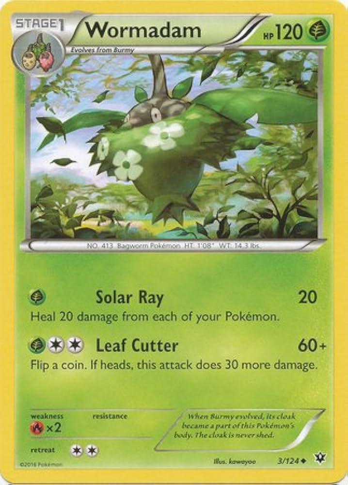 Amazon.co.jp: ポケモン - Wormadam (3/124) - XY Fates Collide