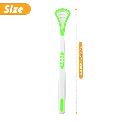 Miniatura 2 de defutay Limpiador de raspadores de lengua 3 piezas 100 libre de BPA raspadores orales de alta calidad elimina el mal aliento fácil de usar azul