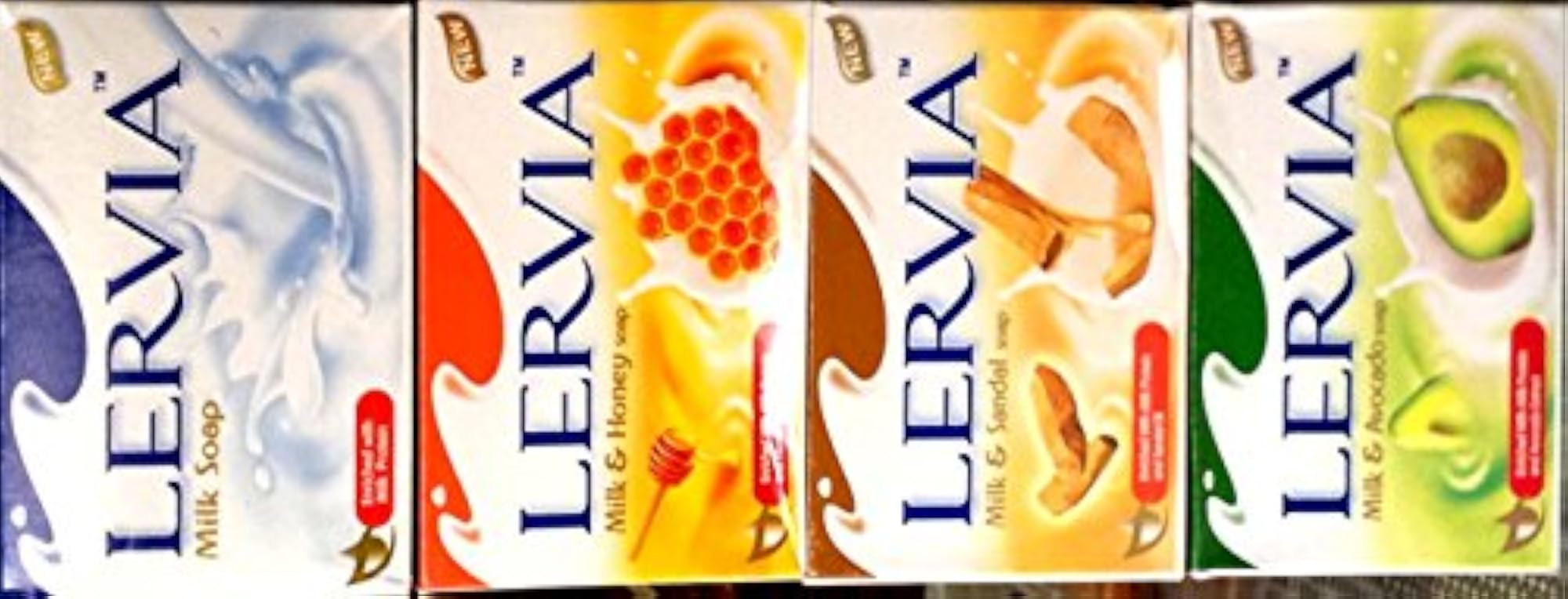 Lervia Milk Soap Pack of 10 for Nourishing Skin