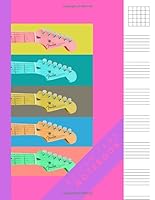 GUITAR TABS NOTEBOOK: Blank guitar tab sheet music notebook 1711994529 Book Cover