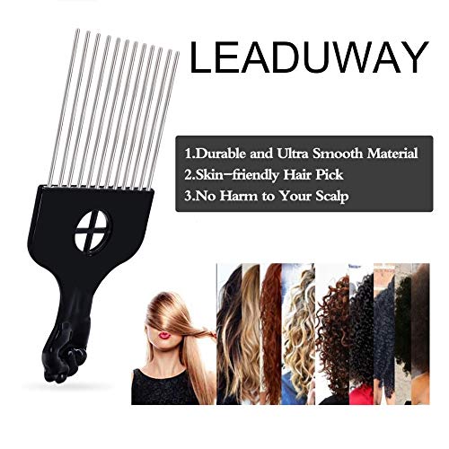 Leaduway EU002 Hair Pick, Hair Comb thumb #4