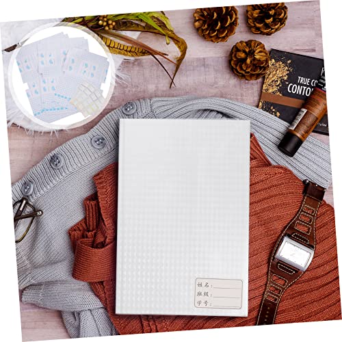 Baluue 90 peças de capas autotransparentes para crianças, capas de caderno, envoltório de livros, pa