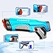 Funwee Electric Water Guns for Adults & Kids, Automatic Water Reload & Shooting Over 250 Blasts Water Blaster Squirt Guns Up to 28 FT Long Range, Summer Beach Pool Backyard Outdoor Toys (Bright Blue)