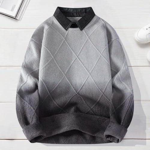Pull baggy décontracté contre le froid automne hiver - 2