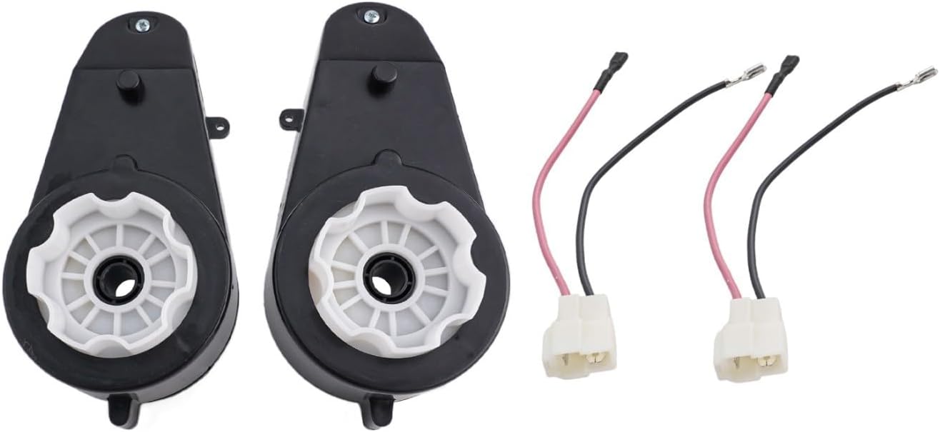 24V DC High-Speed RS555 Electric Gear Motor Replacement for Ride-On Cars – 40000 RPM, High-Torque Plastic Gearbox, General Purpose Motor