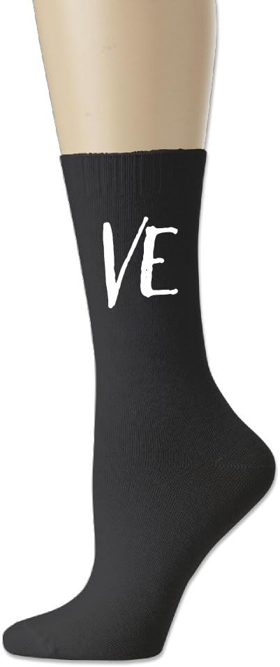Unisex Matching Couple Love - LO VE - Valentine Crew Socks