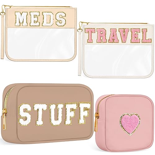 Amylove 4 Pcs Chenille Letter Bag... Amylove 4 Pcs Chenille Letter Bag...