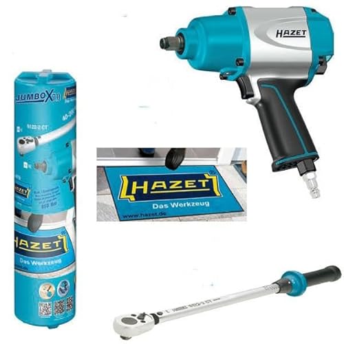 Preisvergleich Produktbild HAZET SCHLAGSCHRAUBER / DREHMOMENTSCHLÜSSEL SET 5122-2CT / 3