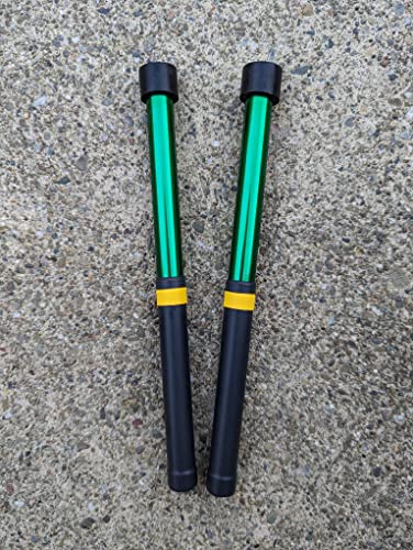 Kakesa Steelpan Mallets(R) - Lead/Tenor Aluminum Pantastix Green
