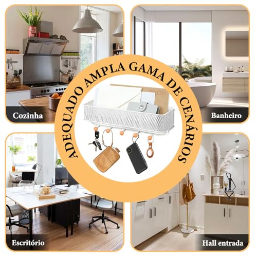 Porta Chaves Parede, Porta Chaves, Porta Chave, Cabideiro de Parede, Porta Chaves de Parede Chaveiro