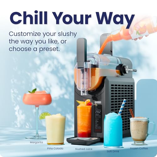 Iceman by Chefman Slush-Ease 68oz Slushie Machine, 48oz Liquid Capacity Frozen Drink Maker & Slushy Machine with 5 Presets and LED Display, Perfect for Frozen Margaritas, Frappes, Smoothies & Shakes by Iceman - Image 2