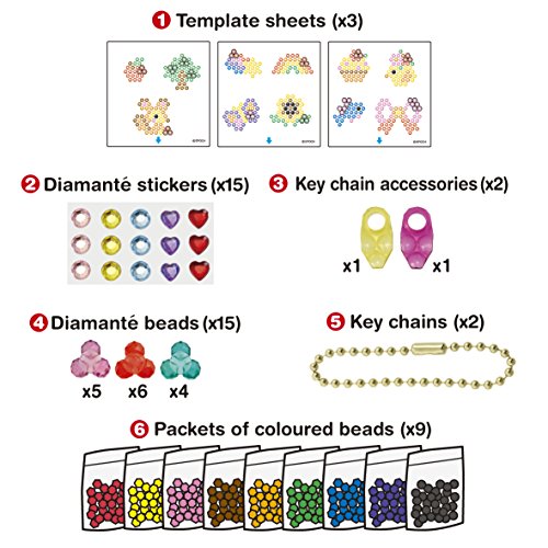 Crystal Charm Set Aquabeads