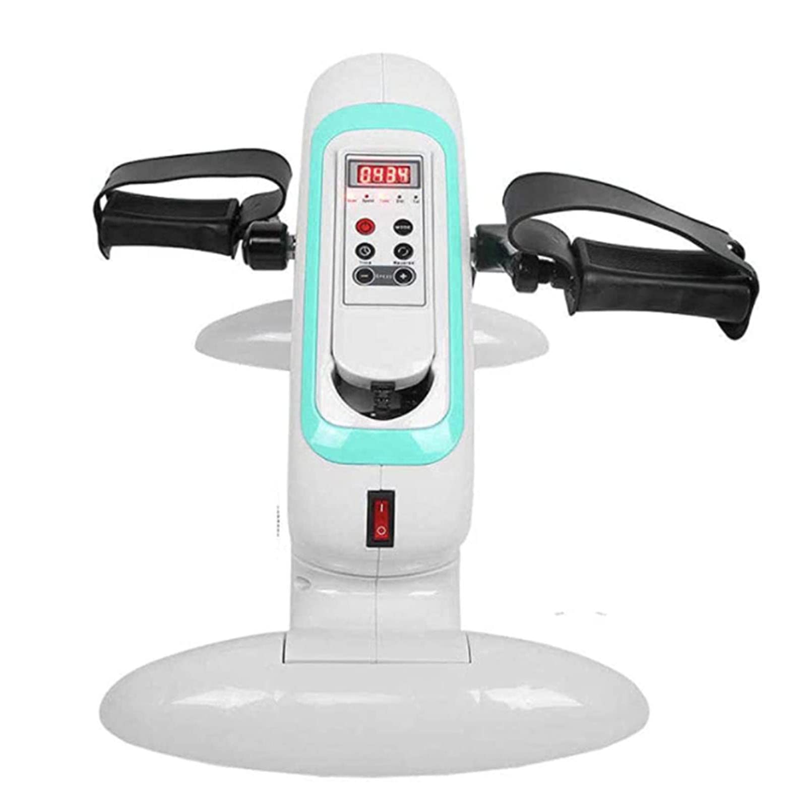 YNIYUJKL Electric Exercise Pedal Bike, Exercise Bike With Remote Control, Under Desk Adjustable Exerciser Rehabilitation Training Equipment For Elderly Patients Rehabilitation,A