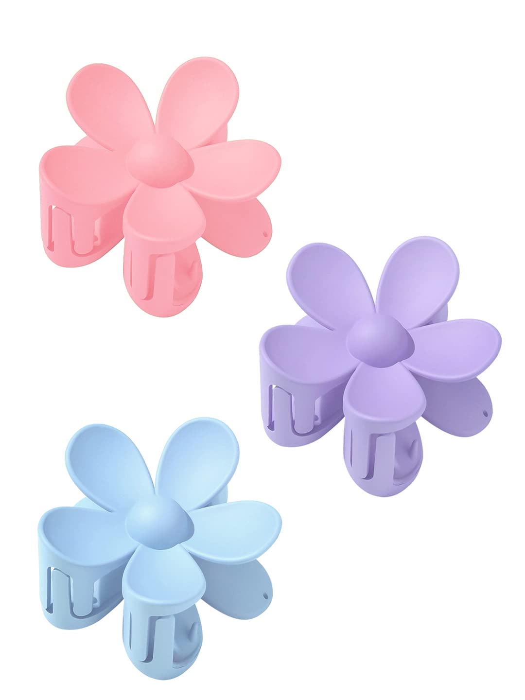 Yellow Chimes Claw Clips – Multicolor Hair Clutches & Big Claw Clips for Women & Girls Gift