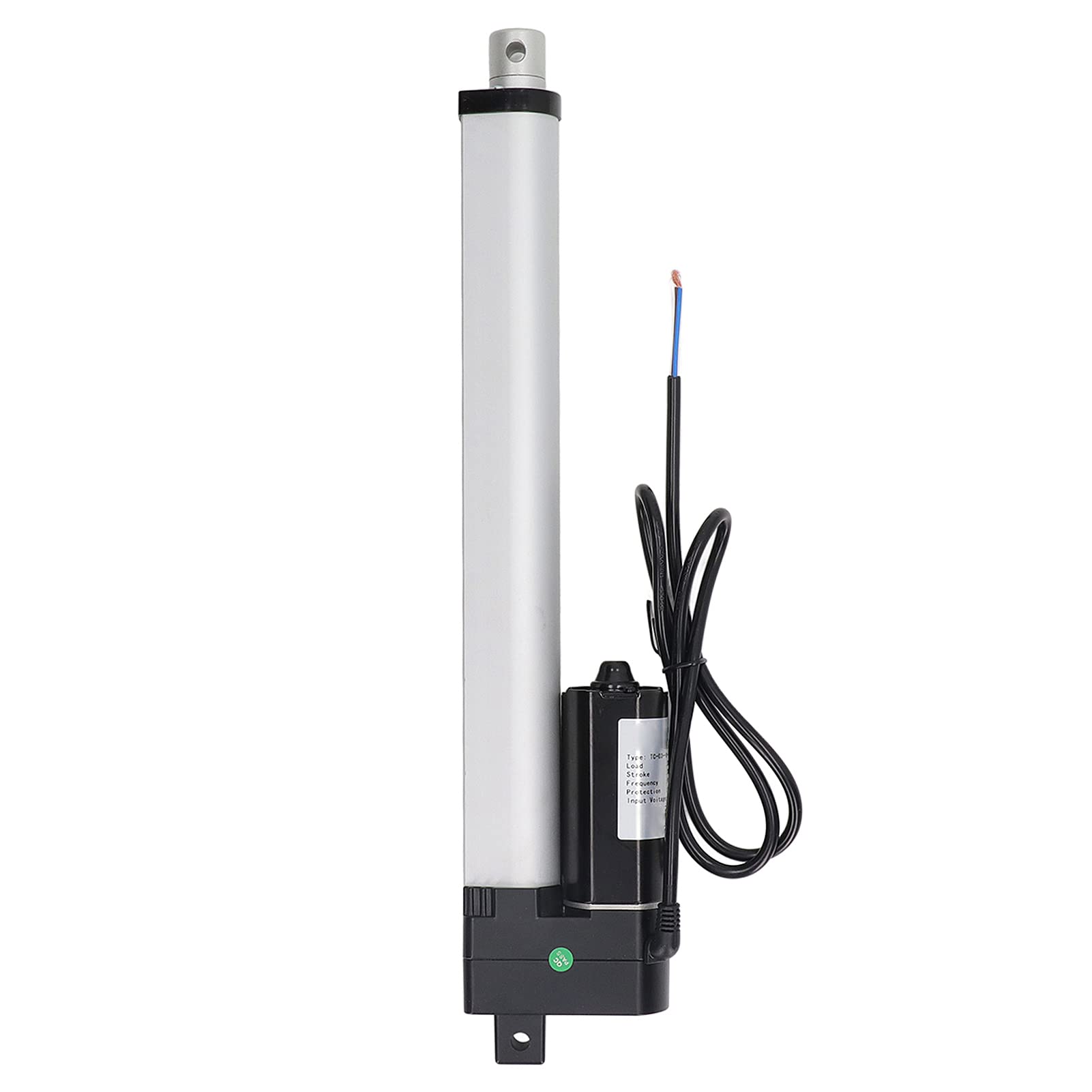 Keenso Actuador Lineal Eléctrico de Alta Velocidad, de 350 Mm, 3000 N, para Elevación Industrial y Camas Eléctricas, Construcción Duradera (24V)