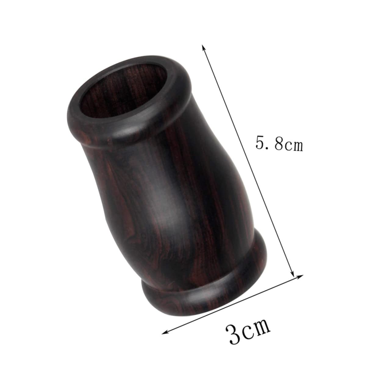 Sosoport Ebony Clarinet Tuning Tube Black Clarinet Repair Kit Musical Instrument Parts