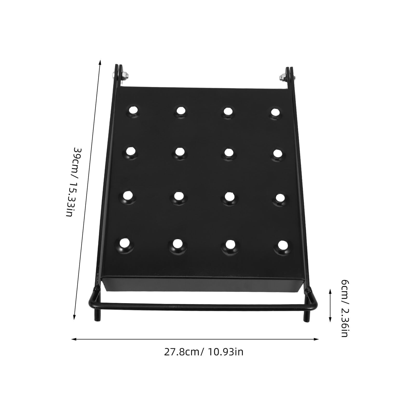 Escalera cóa Plegable de Hierro Resistente Plataforma Anslizante Pequeña 38X28 CM Soporte Portátil para Trabajo en Casa Mantenimiento y Pintura