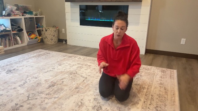 Review of This Washable Rug in Beige! 