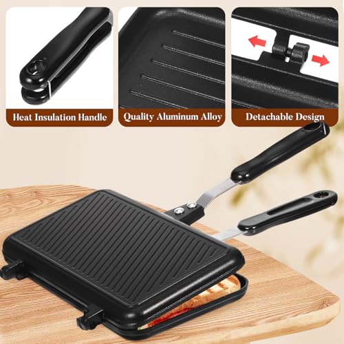 Poêle pour sandwichs et omelettes pour des déjeuners rapides - 4