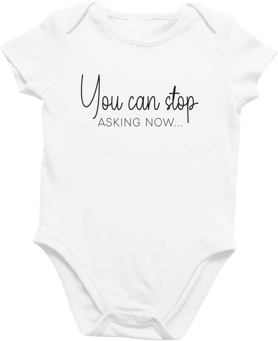 Printique Organic Cotton Baby Onesie - Infant Bodysuit, Soft Breathable Newborn Outfit, Unisex Baby Clothes, Snap Closure