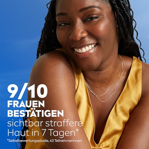 NIVEA Body Lotion Q10 Straffend + Vitamin C, Body Milk für straffere Haut & verbesserte Elastizität in 7 Tagen, Körpercreme mit purem Q10 und Vitamin C (400 ml)
