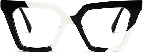 Miniatura 8 de VOOGLAM Lentes de bloqueo de luz azul con marco de ojo de gato de tortuga, anteojos de moda para mujer, antifatiga ocular y rayos UV