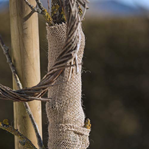 Windhager Jute wikkelstrips jute jute jute band jute wikkelstrip decoratieve band, 10 cm x 25 m, naturel, 06439 - Image 6