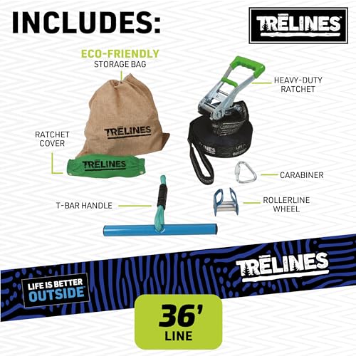 Trelines - Seilrutsche 11 Meter