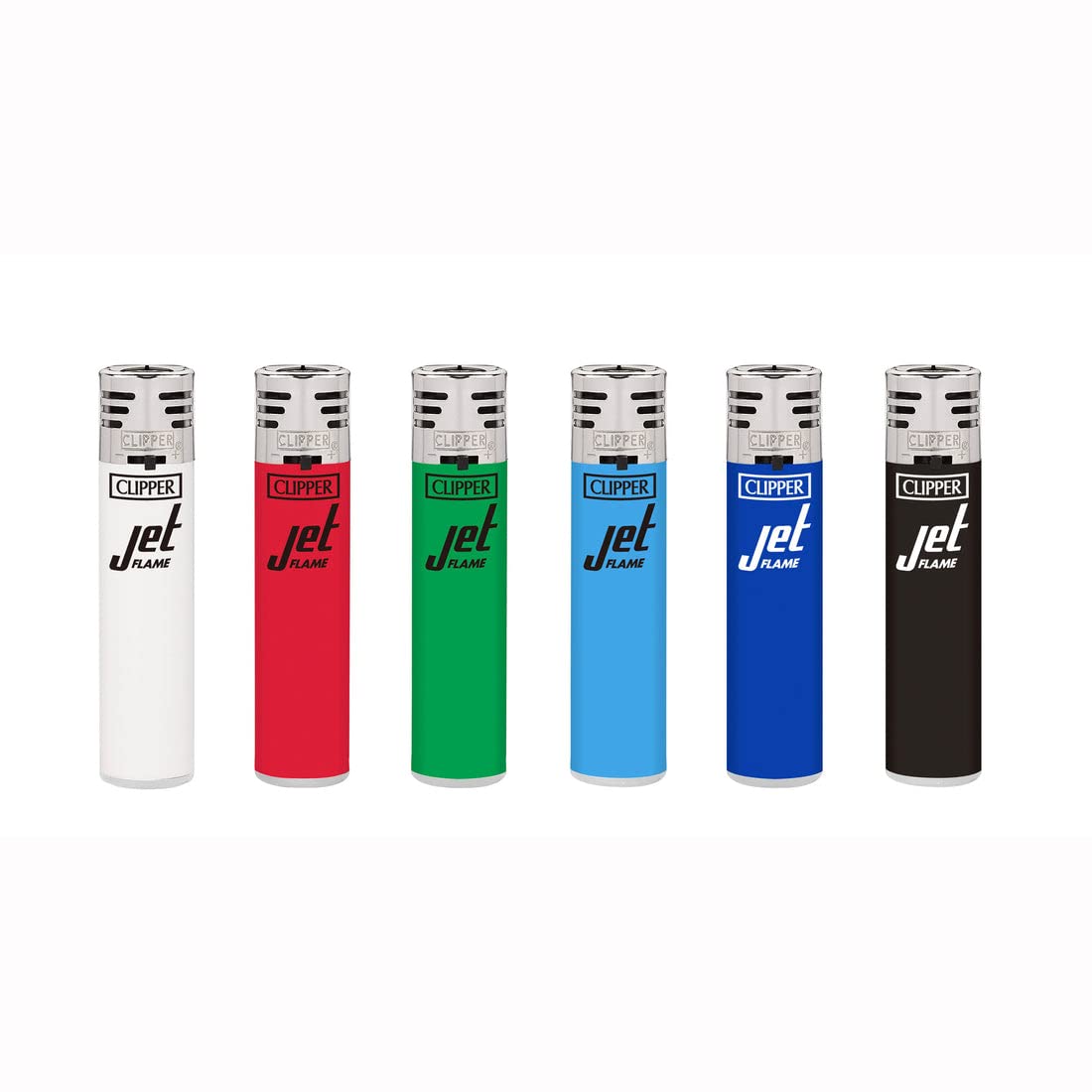 Clipper Lighters Solid Jet Flame Mix (6ct)