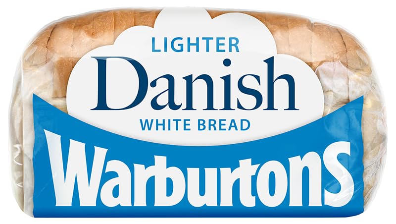 Warburtons Danish White Bread, 400g