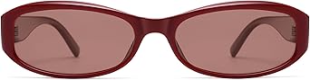 Retro Rectangle Sunglasses for Women Men Polarized Oval Sunnies AP3742