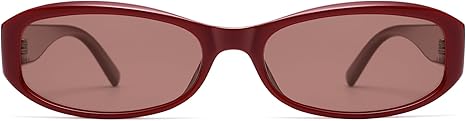 Retro Rectangle Sunglasses for Women Men Polarized Oval Sunnies AP3742
