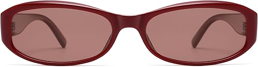 Retro Rectangle Sunglasses for Women Men Polarized Oval Sunnies AP3742