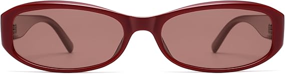 Retro Rectangle Sunglasses for Women Men Polarized Oval Sunnies AP3742