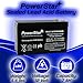 PowerStar 12V 7Ah Battery Replacement for Black & Decker CST1000 Type 4 String Trimmer