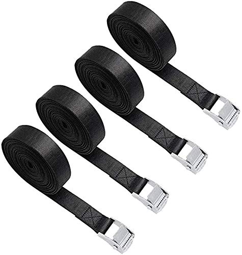 Pecco correas de estiba, 4 pc a heavy duty cintas tensoras, 2m...