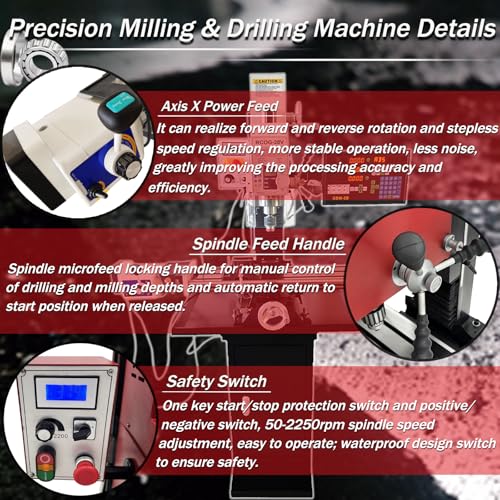 Yokoma X-Axis Power Feed Mill