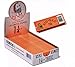 Zig-Zag Rolling Papers - 1 1/4 French Orange Rolling Papers - Natural Gum Arabic - 78 MM - 24 Booklets with 32 Papers per Booklet