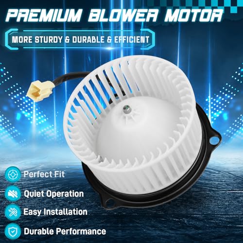 Image of IRONTEK HVAC Blower Motor Assembly 700010 Fit for Dodge Ram 1500 1994-2001, Ram 2500 1994-2002, Ram 3500 1994-2002, for Jeep Grand Cherokee 1993-1998, AC Blower Motor 5015866AA 4720006