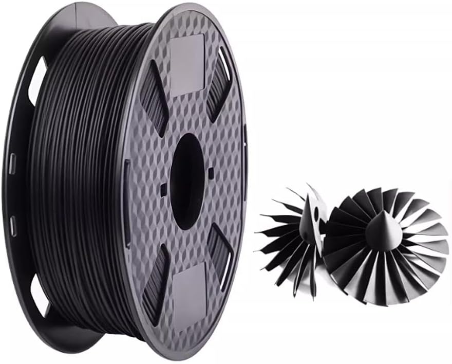 CC3D PETG-ESD Filament Black 1.75mm 1KG for FDM 3D Printer Anti-Static PETG Filament Antistatic 3D Printing Materials Black Color