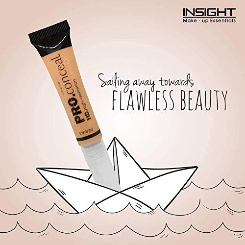 Image of INSIGHT HD Conceal Concealer for Everyday Use | Matte Finish | Medium to Full Coverage - Golden Sand (8g)